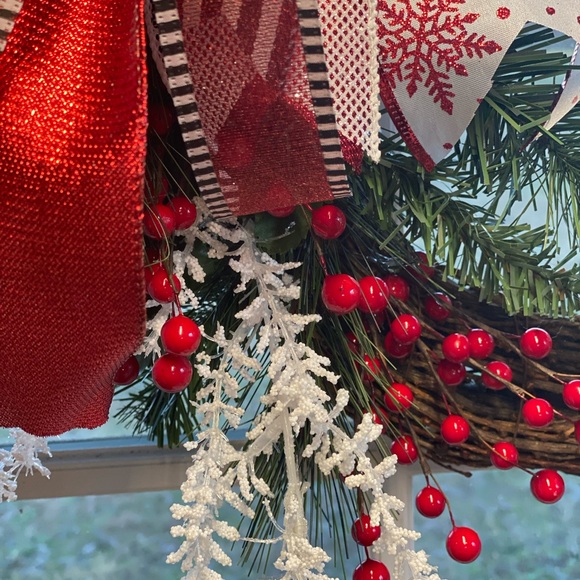 Santa 🎅🏼 Claus grapevine wreath - Picture 7 of 9